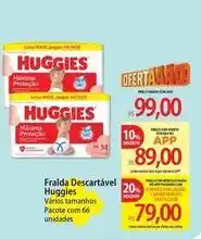 Atacadão Huggies - fralda descartável oferta