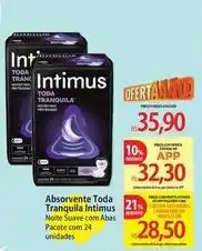 Atacadão Intimus - absorvente toda tranquila oferta
