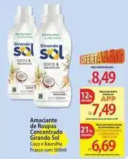 Atacadão Girando sol - amaciante de roupas concentrado oferta