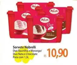 Atacadão Nobrelli - sorvete oferta