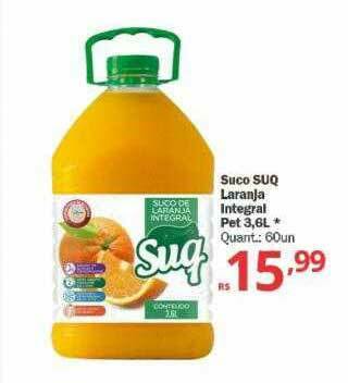 Althoff Supermercados Suco Suq Laranja Integral Pet oferta