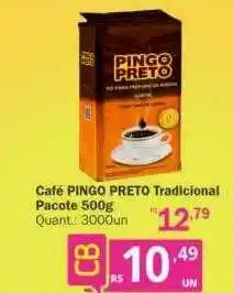 Althoff Supermercados Café Pingo Preto Tradicional Pacote oferta