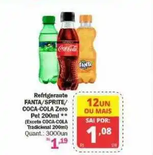 Althoff Supermercados Refrigerante Fanta-sprite-coca-cola Zero Exceto Coca-cola Tradicional oferta