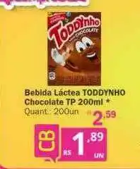 Bebida Láctea Toddynho Chocolate Tp