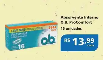 Absorvente Interno O.b. Procomfort