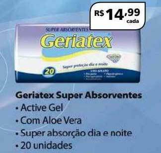 Drogarias Tamoio Geriatex Super Absorventes oferta