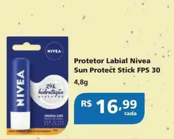 Protetor Labial Nivea Sun Protect Sitck Fps 30
