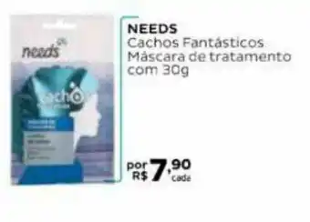 Droga Raia Needs Cachos Fantásticos Máscara De Tratamento oferta