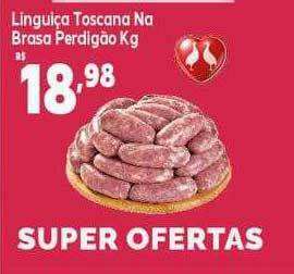 GoodBom Linguiça Toscana Na Brasa Perdigào Kg oferta