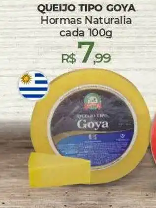 Queijo Tipo Goya Hormas Naturalia Cada