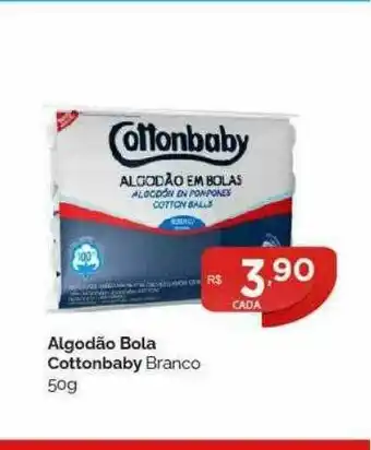 Algodão Bola Cottonbaby Branco