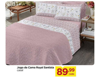 Carrefour Jogo de Cama Royal Santista oferta
