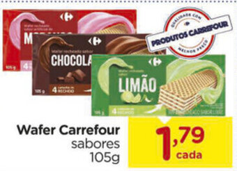 Carrefour Wafer Carrefour 105g oferta