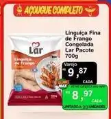 Max Atacadista Lar - linguiça fina de frango congelada oferta