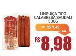 Economart Atacadista Linguiça tipo calabresa saudali oferta