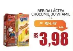 Economart Atacadista bebida láctea chocamil ou vitamil oferta