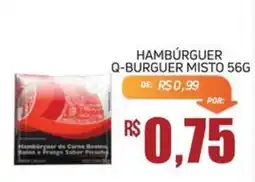 Economart Atacadista Hambúrguer q-burguer misto oferta