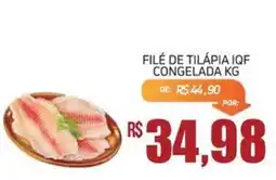 Economart Atacadista Filé de tilápia iqf congelada kg oferta