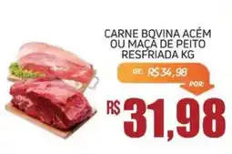 Economart Atacadista Carne bovina acém ou maça de peito resfriada kg oferta