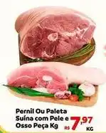 Max Atacadista Pelé - pernil ou paleta suína com pele e osso peça oferta
