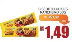 Economart Atacadista Biscoito cookies rancheiro oferta