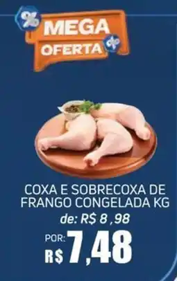 Economart Atacadista Coxa e sobrecoxa de frango congelada kg oferta