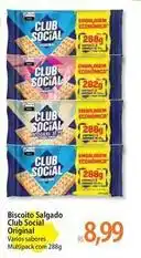 Atacadão Club social - biscoito salgado original oferta