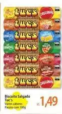 Atacadão Tuc's - biscoito salgado oferta
