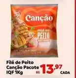 Max Atacadista Canção - filé de peito pacote iqf 1k oferta