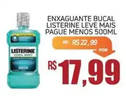 Economart Atacadista Enxaguante bucal listerine oferta