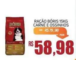 Economart Atacadista Ração bóris carne e ossinhos oferta