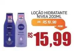 Economart Atacadista loção hidratante nivea 200ml oferta