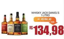 Economart Atacadista whisky jack daniel's 1 litro oferta