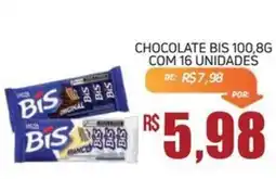 Economart Atacadista Chocolate bis 100,8g oferta