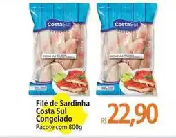 Atacadão Costa sul - filé de sardinha oferta