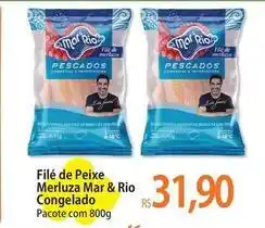 Rio - filé de peixe mar & rio congelado