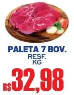 Supermercado Vitorino Paleta 7 bov. oferta