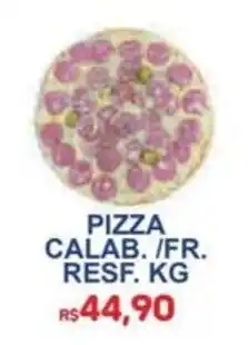 Supermercado Vitorino pizza calab. /fr. resf. kg oferta