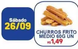 Supermercado Vitorino Churros frito medio oferta