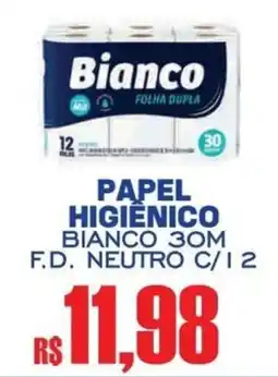 Supermercado Vitorino Papel higiênico bianco 30m oferta