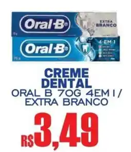 Supermercado Vitorino Creme dental oral b extra branco oferta