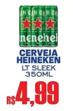 Supermercado Vitorino Cerveja heineken lt sleek oferta