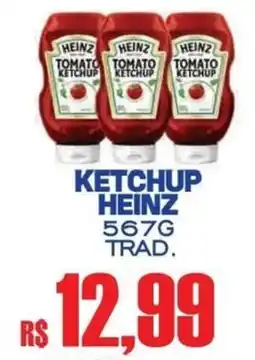 Supermercado Vitorino ketchup heinz oferta
