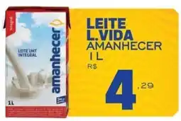 Supermercado Vitorino Leite l.vida amanhecer oferta