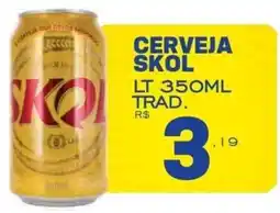 Supermercado Vitorino Cerveja skol trad. oferta