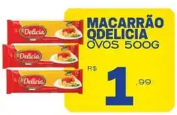 Supermercado Vitorino Macarrão qdelicia ovos oferta