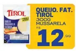 Supermercado Vitorino queijo fat. tirol mussarela oferta