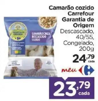 Camarão cozido Carrefour