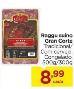 Carrefour Raggu suíno gran corte tradicional com cerveja oferta