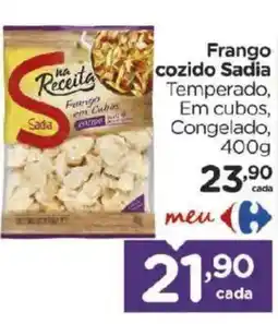 Carrefour Frango cozido Sadia oferta